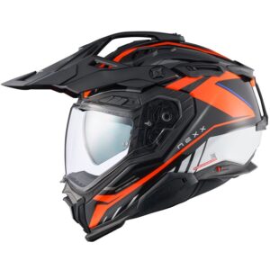 Casco integral NEXX X.WED3 Gobi Naranja / Blanco - Imagen 3