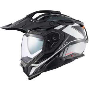 NEXX X.WED3 Gobi White / Grey Full-Face Helmet - Image 3