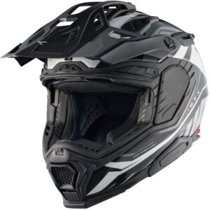 NEXX X.WED3 Gobi White / Grey Full-Face Helmet - Image 2