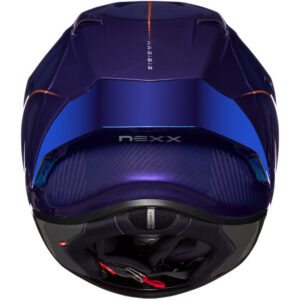 Casco integral NEXX X.R3R Hagibis Carbono / Morado - Imagen 3