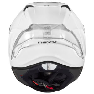 NEXX X.R3R Plain White Full-Face Helmet - Image 3