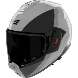 NOLAN N120-1 Verniciatura Speciale Grey / Black Full-Face Helmet - Image 1