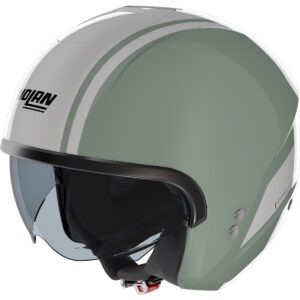 Casco integral NOLAN N20-2 Dolce Vita Verde Gris / Blanco - Imagen 1