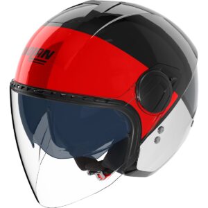 Casco integral NOLAN N20-2 Visor Blocco Negro / Rojo / Antracita / Blanco - Imagen 1