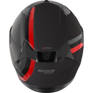 NOLAN X-904 Ultra Carbon Gemini Carbon / Black / Red / Anthracite / Grey Full-Face Helmet - Image 3