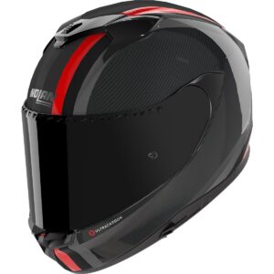 NOLAN X-904 Ultra Carbon Gemini Carbon / Black / Red / Anthracite / Grey Full-Face Helmet - Image 1