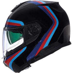 NOLAN N100-6 Assoluto Black / Blue / Red / Dark Blue Full-Face Helmet - Image 2