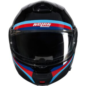 NOLAN N100-6 Assoluto Black / Blue / Red / Dark Blue Full-Face Helmet - Image 3