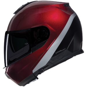 NOLAN N100-6 Verniciatura Speciale Visceral Red / Black Full-Face Helmet - Image 3