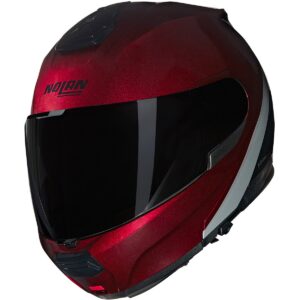 NOLAN N100-6 Verniciatura Speciale Visceral Red / Black Full-Face Helmet - Image 1
