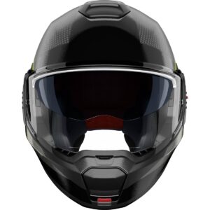 Casco integral NOLAN N120-1 Ciclone Gris Lava / Negro / Verde Impulse - Imagen 3