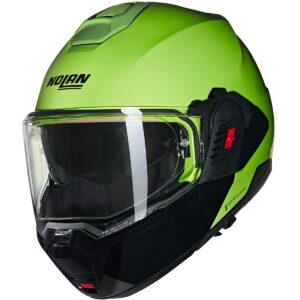 Casco integral NOLAN N120-1 Mivedi Impulso Verde / Negro - Imagen 1
