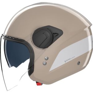Casco integral NOLAN N20-2 Visor Dolce Vita Arena / Blanco - Imagen 2