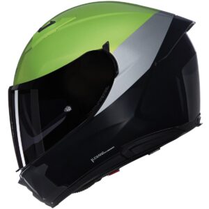 NOLAN N60-6 Verniciatura Speciale Black / Impulso Green / Grey Full-Face Helmet - Image 2