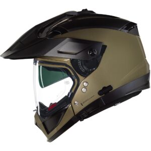 Casco integral NOLAN N70-2 X Classico Nobile Stone / Negro - Imagen 2
