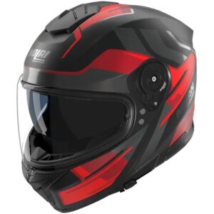 Casco integral NOLAN N80-8 Trittico Negro / Rojo / Antracita Mate - Imagen 1