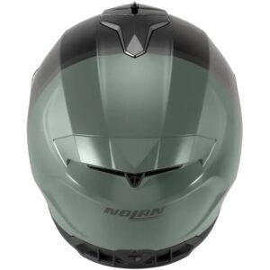 NOLAN N80-8 Verniciatura Speciale Black / Green Grey Full-Face Helmet - Image 3