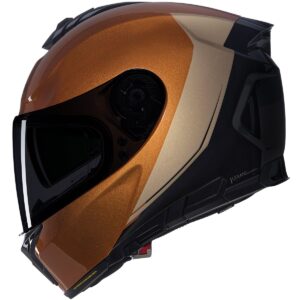 Casco integral NOLAN N80-8 Verniciatura Speciale Ocre / Negro - Imagen 2