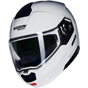 Casco integral NOLAN N90-3 Classico Blanco Metalizado - Imagen 1