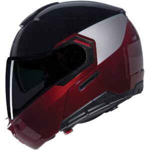 NOLAN N90-3 Verniciatura Speciale Black / Visceral Red Full-Face Helmet - Image 2