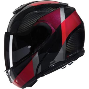 NOLAN X-1005 Ultra Carbon Sportivo Carbon / Red Full-Face Helmet - Image 2
