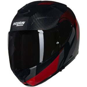 NOLAN X-1005 Ultra Carbon Sportivo Carbon / Red Full-Face Helmet - Image 1