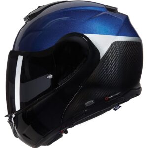 Casco integral NOLAN X-1005 Ultra Carbon Verniciatura Speciale Carbono / Deep Azul - Imagen 2