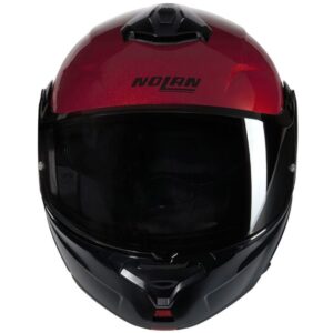 NOLAN X-1005 Ultra Carbon Verniciatura Speciale Carbon / Visceral Red Full-Face Helmet - Image 3