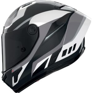 Casco integral NOLAN X-804 RS Ultra Carbon Lesmo Carbono / Blanco / Negro / Gris - Imagen 2