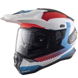 Casco integral NOS NS-9 Mirage Blanco Mate - Imagen 1