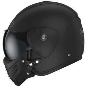 Casco integral ROOF Roadster Iron Negro Mate / Negro - Imagen 2