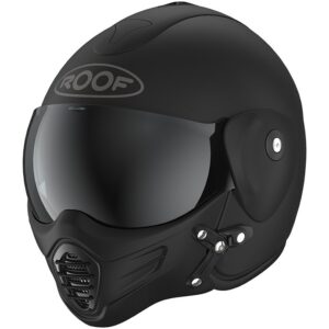 Casco integral ROOF Roadster Iron Negro Mate / Negro - Imagen 1