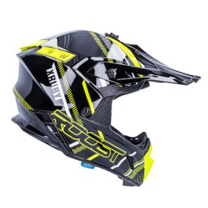 Casco de motocross ROOST X-Ruby Oxide MIPS Negro Flúor - Imagen 3