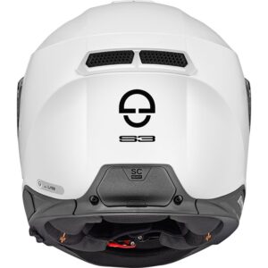 SCHUBERTH S3 Glossy White Full-Face Helmet - Image 3