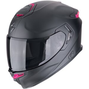SCORPION Exo-GT SP Air Matt Black / Pink Full-Face Helmet - Image 1