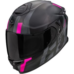 SCORPION Exo-GT SP Air Touradven Matt Black / Pink Full-Face Helmet - Image 1