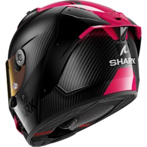 Casco integral SHARK Aeron Carbon Skin Carbono / Violeta / Azul - Imagen 2