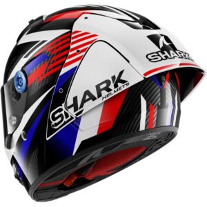 SHARK Aeron GP FIM Racing Firstlap Carbon / Blue / Red Full-Face Helmet - Image 2