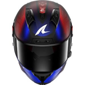 Casco integral SHARK Aeron Speed-Tech Carbono / Azul / Rojo - Imagen 3