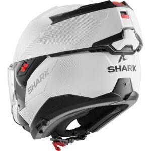 Casco integral SHARK Oxo SP Lyne Blanco / Plata - Imagen 3