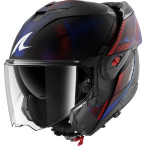 Casco integral SHARK Oxo Speed-Tech Negro / Azul / Rojo - Imagen 1