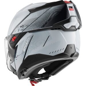 Casco integral SHARK Oxo Speed-Tech Plata / Blanco / Negro - Imagen 3