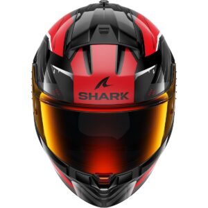Casco integral SHARK Ridill 2 Bersek Negro / Rojo / Antracita - Imagen 3