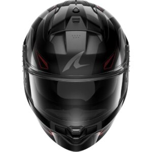 Casco integral SHARK Ridill 2 Mekarium Negro / Antracita / Rojo - Imagen 3