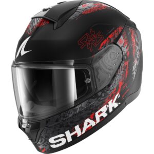 SHARK Ridill 2 Speed-Vib Black / Anthracite / Red Full-Face Helmet - Image 1