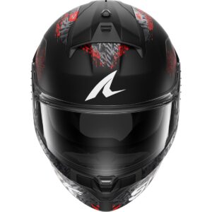 SHARK Ridill 2 Speed-Vib Black / Anthracite / Red Full-Face Helmet - Image 3