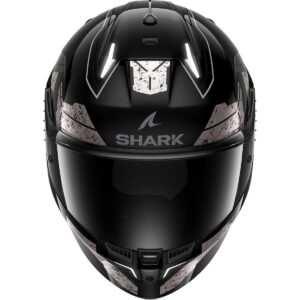 SHARK Skwal i3 Rhad Black / Chrom / Anthracite Full-Face Helmet - Image 3