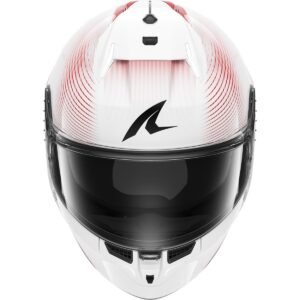 Casco integral SHARK Skwal i3 Speed-Tech Blanco / Rojo / Negro - Imagen 3