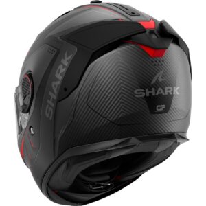 SHARK Spartan GT Pro Carbon Mekarium Carbon / Anthracite / Red Full-Face Helmet - Image 2