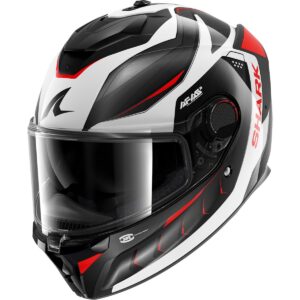Casco integral SHARK Spartan GT Pro Carbon Mekarium Carbono / Plata / Rojo - Imagen 1